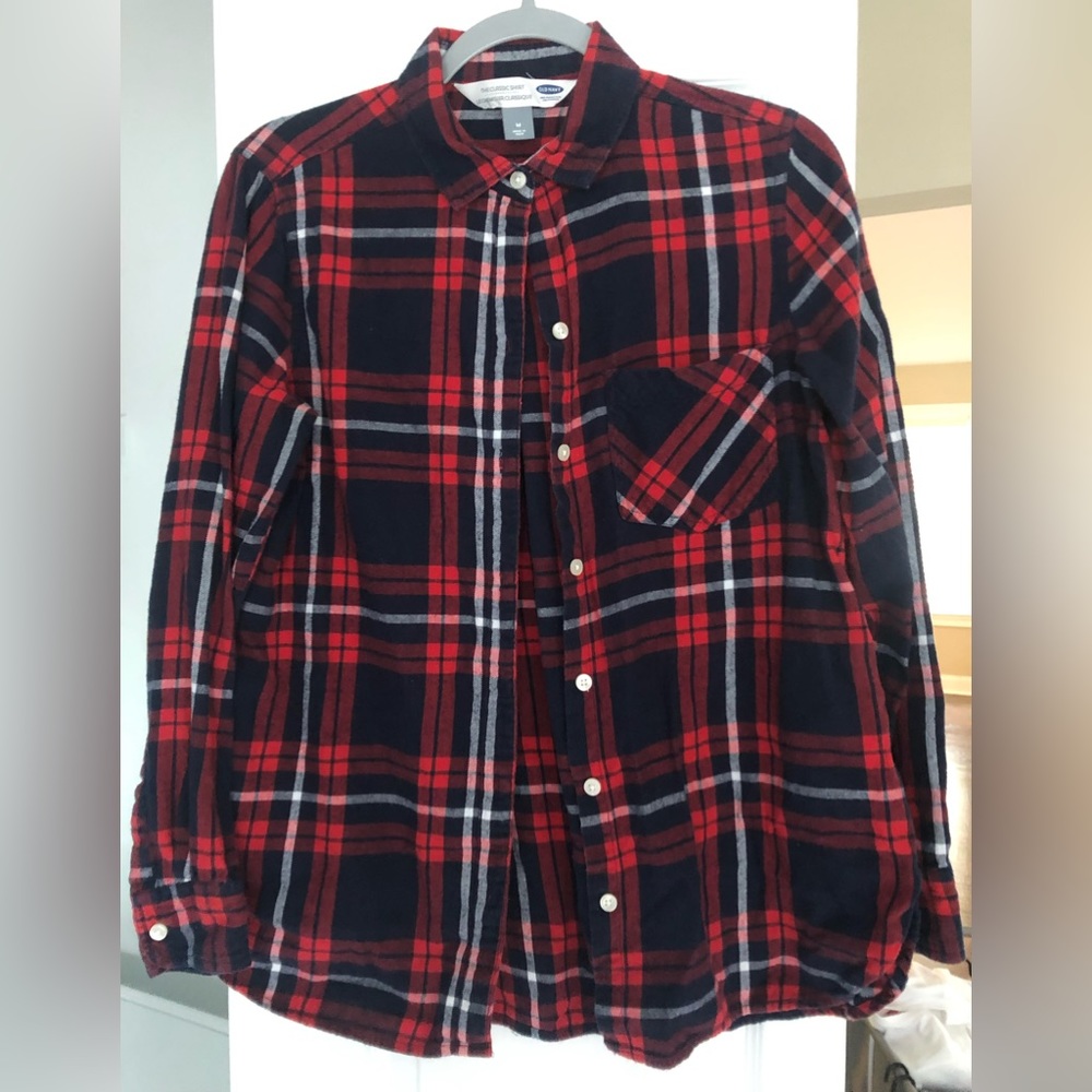 Old Navy Flannel material button down